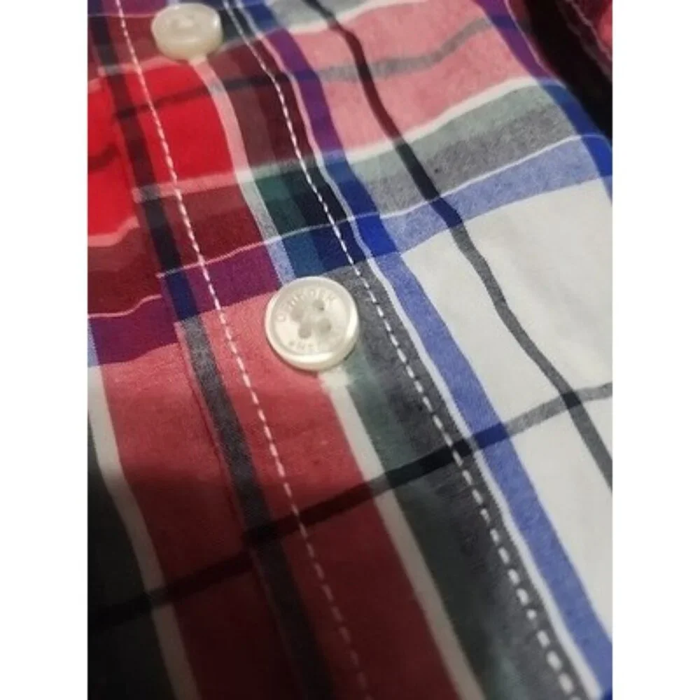 3 Boys 4t Longsleeve Shirts NWT OSH KOSH PLAID Button Up Red Flannel‎ Duck 4T